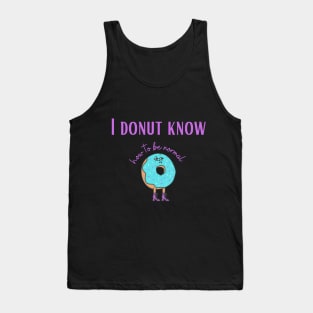 Funny gift idea | Donut Tank Top